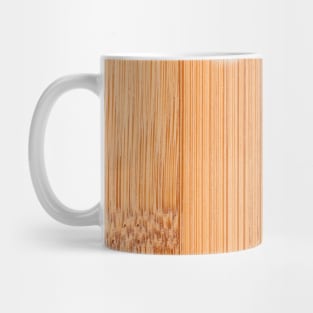 Cool light brown bamboo wood print Mug